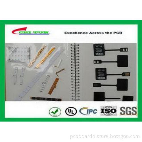 1 Layer 2 Layer Flexible PCB Solder Mask White Yello Black